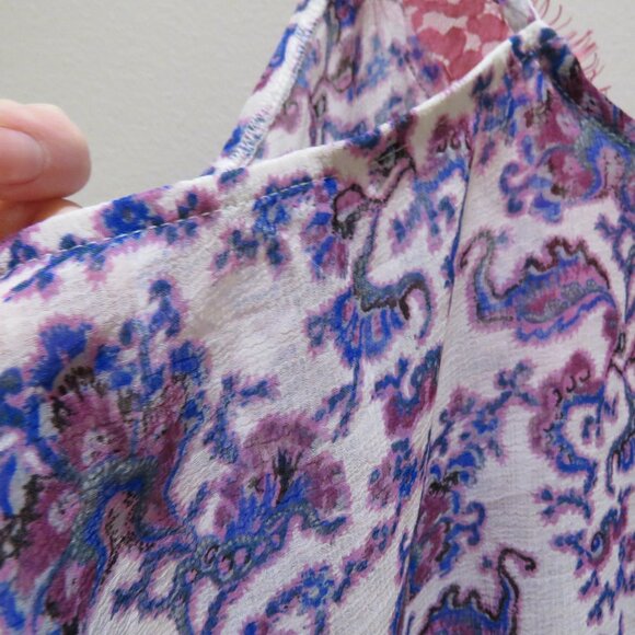 INTIMATELY FREE PEOPLE Pretty Little Thing Lace Trim Cami Top in Purple - Size L - Picture 14 of 15